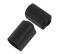 Zerodeko 2 Pièces Lot de Chaussettes Silicone Nozzles pour Extrudeuse Manchon Isolant Thermique Noir pour Protection Buse et Amélioration Performance Impression