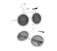 Zerodeko 2 Pièces Lunettes de Fête Forme de Vélo Lunettes Amusantes Hawaïennes Accessoires Photo pour Luau et Plage Ajoutent une Touche Humoristique à Vos Souvenirs