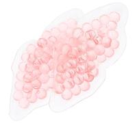 Zerodeko 2 Pièces Masque à Lèvres en Gel, Coussinet à Lèvres Rose en Tpu, Réutilisable, Reste Élastique au Réfrigérateur, pour Femmes et Dames, Hôtel et Réunion