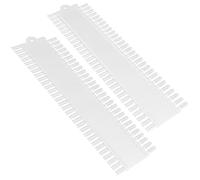 Zerodeko 2 Pièces Planche D'entraînement pour Faux Ongles Transparentes 60 Couleurs Vernis à Ongles Nail Art Présentoir D’affichage pour Salon et Usage Personnel