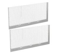 Zerodeko 2 Pièces Règle à Peindre à Strass Collés, Règle en Maille pour Strass 1020 Trous, Acier Inoxydable Argenté, Antiadhésive, Positionnement Précis, pour DIY Art et Broderie Mesh