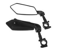 Zerodeko 2 pièces Rétroviseur Vélo Guidon Réglable et Robuste Miroir Latéral pour Vélo Électrique et Vtt Installation Facile pour Sécurité Améliorée