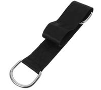 Zerodeko 2 Pièces Sangle de Fixation pour Balançoire à Arbre en Nylon Résistant Anneau en Fer, Kit Suspendre Stable et Anti-Usure pour Hamac et Balançoire en Extérieur