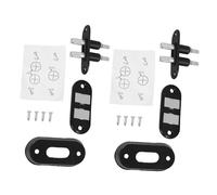 Zerodeko 2 Pièces Sliding Door Lock Actuator Switches With Screws And Indicator Diagram Push Pull Iron Lock For Car Middle Door Replacement