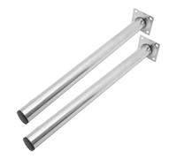 Zerodeko 2 Pièces Support de Montage pour Pont sans Fil en Acier Inoxydable | Fixation Murale Flexible, Usage Intérieur et Extérieur, Compatible Antenne TV et Caméra Réseau Wi-fi