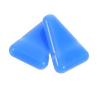 Zerodeko 2 pièces Support Diapason Silicone Souple Base Antidérapante pour Maintien Ferme et Protection des Diapasons Léger et Portable pour Usage Professionnel et Méditation Lot de Bleu