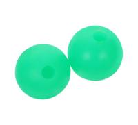 Zerodeko 2 Pièces Support Silicone Protecteur pour Baguette Sonore Antidérapant Base Stabilisateur Rond Vert pour Yoga et Thérapie Sonore