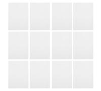 Zerodeko 20 Pièces Feuilles de Plastification DIY Autocollantes, Film de Plastification pour Photos, Plastique, Protection des Documents, Imperméable, pour Échantillons et Étiquettes