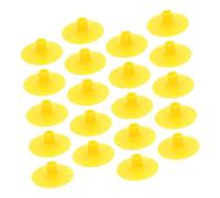 Zerodeko 20 pièces Lot de Flèches à Ventouse Souples pour Tir à Arc Garçon Fille Pointes Caoutchouc Résistantes pour Jeux Extérieurs et Activités Familiales