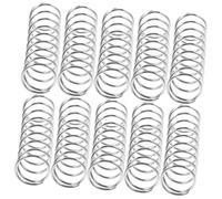 Zerodeko 20 pièces Ressorts de Compression Cylindriques Acier Manganèse pour Réparation et Entretien de Sécateurs Élagage Accessoires de Ressorts pour Jardinage de Rechange pour Sécateurs