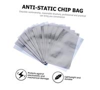 Zerodeko 200 pièces Sachets Antistatiques Auto Scellables pour Protection SSD RAM Disques Durs Composants Électroniques