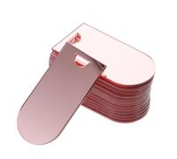 Zerodeko 20pcs Panneaux de Mariage Réservés en Acrylique Ruban, Marque-places Extra Larges Élégants D'arc pour Banquet et Fête, Faciles à Nettoyer