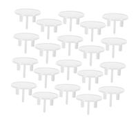 Zerodeko 20pièces Cache-prises De Sécurité Pour Garçon Fille Lot De Protection Pour Prises Électriques Installation Rapide Sans Outils Compatible Prises Au Royaume-uni