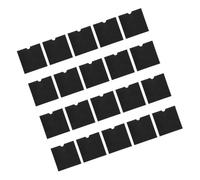 Zerodeko 20pièces Pochettes Papier Kraft pour CD DVD Enveloppes De Rangement Carton Optimale pour Disques Économie Espace Et Transport Facile