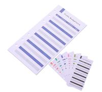 Zerodeko 24 feuilles Cartes de Budget Françaises Recharge pour Classeur Lot de Multifonctions pour Planificateur de Dépenses et Organisateur Budgetaire