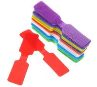 Zerodeko 24 Pièces Attaches de Câble en Nylon Flexibles et Ajustables 9x2cm pour Organiser et Identifier les Câbles la Maison Extérieur Couleur Aléatoire