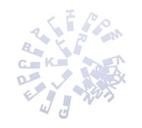 Zerodeko 26 Pièces Séparateurs Alphabet en Plastique, Séparateurs de Disques Vinyles A à Z, Blanc, pour CD et Vinyle, Organisation Alphabétique, Accès Rapide, Étagères et Armoires