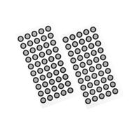 Zerodeko 2feuilles Marqueurs Réfléchissants pour Points De Marquage pour Numérisation De Repères pour Suivi des Points Compatibles avec Divers Appareils Installation Simple Et Rapide