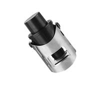 Zerodeko 2pcs Bouchons de Scellage de Vin sous Vide Noir en Abs et Silicone, Maintiennent les Bulles Fraîches, Pompe à Vide Retire L'air, pour Bouteilles de Vin Mousseux