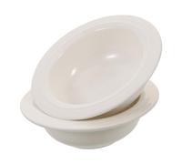 Zerodeko 2pcs Plateau à Cire en Céramique Blanc de Chapeau pour Diffuseur Aromathérapie, Plaque Chauffe-Bougie Décorative et Accessoire pour Huiles Essentielles