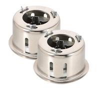 Zerodeko 2pcs Thermostat de Sécurité pour Cuiseur à Riz Argenté en Fer Contrôle Automatique Température et Limiteur Thermique Cuisine