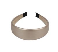 Zerodeko 2pièces Bandeau Éponge Antidérapant Serre-tête à Large Bord Style Vintage pour Femme Doré Argenté Lot