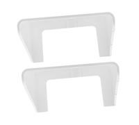 Zerodeko 2pièces Étagère Angle Murale sans Perçage Étagère Flottante Adhésive Support pour Caméra De Sécurité Routeur Babyphone Petite Affichage pour Maison Bureau