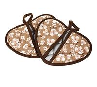 Zerodeko 2pièces Gants De Cuisine Résistants Chaleur Mitaines De Four Pour Barbecue Et Pâtisserie Et Design Élégant Pour Amateurs De Cuisine