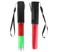 Zerodeko 2pièces Lot De Lumineux Led Pour Direction Du Trafic Éclairage Avertissement Pour Concerts Évacuation Et Contrôle De Stationnement Rouge Et Vert