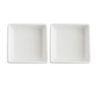 Zerodeko 2pièces Lot De Plats Assaisonnement Pour Sauce Soja Plat Céramique Assiette à Gâteau Collation