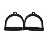 Zerodeko 2pièces Poignées de Résistance Remplaçables pour Musculation Accessoires de Gym Robustes et Pratiques pour Entraînement Biceps Triceps Compatibles avec Bandes Élastiques Fitness