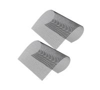 Zerodeko 2pièces Tapis De Gril Maille Antiadhésif Réutilisable Pour Barbecue Légumes Poisson Viande s à Grils à Gaz Électrique Ou Four Facile à Nettoyer