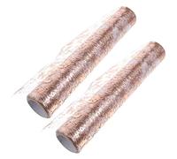 Zerodeko 2rouleaux Chemin De Table Floral Argenté Et Rose Doré Décoration De Table Pour Et Dîners