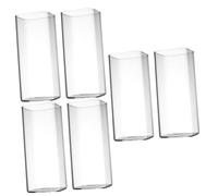 Zerodeko 3 ensembles Tasse De Carrée Pour Boissons Fine Simple Carrée Tasse À Café Mignonne Pour Cocktail Lait 2 pièces * 3