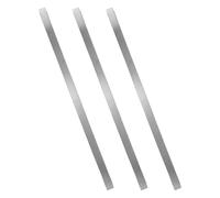 Zerodeko 3 Pièces Barres de Séparation en Acier Inoxydable Support Robuste Argenté, Tri Précis des Ingrédients pour Bacs Alimentaires pour Hôtels et Restauration