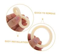Zerodeko 3 Pièces Joint Silicone pour Machine à Café Anneau Vapeur Chaleur Étanchéité Compatible Modèles Beige