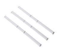 Zerodeko 3 pièces Set de Pinceaux pour Ongles Double-embout Brosse Liner Professionnelle pour Détails Précis et Larges Outils Multifonctions pour Salon de Manucure