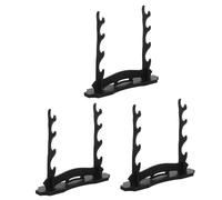 Zerodeko 3 pièces Support de Katana Présentoir Vertical pour Japonaises Porte- Multifonctionnel pour Arts Martiaux et Décoration Maison Boutique