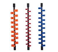 Zerodeko 3 Pièces Support de Manchon en Plastique clé magnétique Portable Plateaux treteaux reglables Support de Douille Plateau de Prise de Métal
