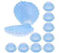 Zerodeko 30 Pièces Boîte à Bonbons de Coquillage en Pp, Boîte de Rangement Décorative et Originale pour Occasions Spéciales et Fêtes Joyeuses