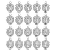 Zerodeko 30 Pièces Charms Bélier Pendentifs de Style Vintage Alliage Accessoires pour Bijoux Faits Main Bracelets Colliers Boucles Oreilles Clés Sacs Modèle