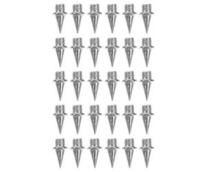 Zerodeko 30 Pointes de Rechange en Acier pour Chaussures de Course : adhérence et compatibilité améliorées (9,5 mm) - Pointes de Rechange en Acier pour Chaussures d'athlétisme