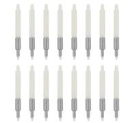 Zerodeko 30 Pointes de Rechange pour Stylo à Peinture 0,5 Mm, Embouts en Métal et Nylon, Précision Fine pour Graffiti et Calligraphie, Faciles à Utiliser pour Artistes