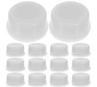 Zerodeko 30pcs Roulements Miniatures Blancs pour Projets DIY, Rotation Fluide, Légers en Plastique et Fer, Accessoires pour Ornements en Argile et Bijoux Faits Main