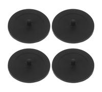 Zerodeko 4 disques de rinçage pour machine à expresso, insert aveugle pour | Filtre à café aveugle, bouchon de porte-filtre 51 mm, disque de rinçage Blindsieb en caoutchouc pour machines à expresso