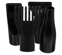 Zerodeko 4 Embouts pour Sèche-cheveux en Abs, Diffuseur de Séchage et Buses de Concentration, Accessoires de Rechange Polyvalents pour Chiens, Chats et Petits Animaux, Outil de Coiffure