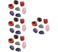 Zerodeko 4 Ensembles Joyau Aux Sept Couleurs Cristaux Pierres Pendentifs Exquis Ton Bouda Decoration Interieure Décoration Intérieure Ornements en Pierre De Bureau À La Maison 7 Pièces * 4