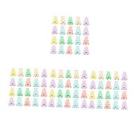 Zerodeko 4 Ensembles Ornements Lumineux De Noël Ornement De Terrariums Peluche Mini Décor Lampe De Chevet De Noël Éclairé Charmes De Bureau Modèle en Résine Ornement en Résine Pièces * 4