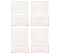 Zerodeko 4 Paires Coussinet de Lamination pour Recourbe-cils, Ultra Fin, | Silicone Transparent Réutilisable, Plat, Réduit les Frottements, pour Rehaussement Professionnel en Salon
