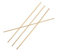 Zerodeko 4 Pièces Bandes Vannerie, Roseaux Vannerie en Bambou, Vert Clair, Flexibles, pour Tissage, Modelage et Loisirs Créatifs DIY